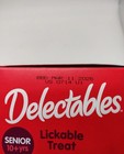 Hartz Delectables Lickable Cat Treat Bisque Senior 12 Ct  Variety Pack Lot Of 2