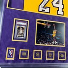 Kobe Bryant Signed Autographed Jersey Framed Los Angeles Lakers Display Panini