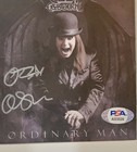 Ozzy Osbourne Signed Ordinary Man Cd Cover Psa Certified Auto Autograph Framed 