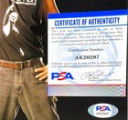 Wwe Sandman P-1125 Signed 8x10 Original Promo Photo With Psa Coa From 2006 Rare