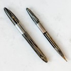 Vintage Sheaffer Lifetime Triumph 14k Fountain Pen   Pencil Set Box White Dot