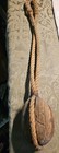 Old Vintage Wooden Pulley With Rope   20 75 Inches Long