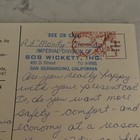 Original 1966 Plymouth Fury Oversized Postcard