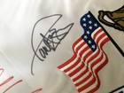 2008 Ryder Cup  valhalla  Golf Pin Flag Autographed By 7 Players - Hole 18