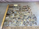 Lot Of Vtg Brass Blanks Scrap Old Parts For Badges Medals Pins Ribbons Trophy