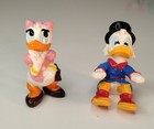 Disney Vintage Mickey Mouse Figures Lot Of 9 Minnie Donald Daisy 2    Cake Toppers