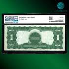 Fr 232 1899  1 One Dollar Silver Certificate  Black Eagle  Pmg 58 Epq  15557
