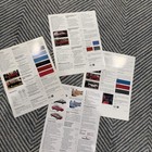 1989 Chevrolet Geo Tracker Prizm Metro Spectrun Car Dealer Sales Brochures 4