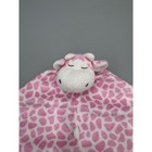 Angel Dear Pink Giraffe Lovey Plush Baby Security Blanket Baby