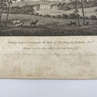 Antique 1781 Tehidy Park Cornwall The Seat Of Sir Francis Bafsett Engraving