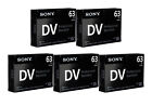 5 Sony Pro Vx Mini Dv Camcorder Video Tape For Vx2000 Vx2100 Pd150 Pd170 Vx700