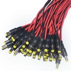 12v Dc Power 5 5x2 1mm Pigtail Male Female Cable Plug Cctv Camera Led Light