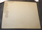 C1900s Antique Meeting Cabinet Card Photo-patriotic Flag Display