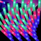 100pcs Led Foam Light Sticks  Colorful Flashing Glow Sticks For Parties  Raves 