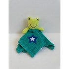Baby Gear Green Blue Frog Star Baby Infant Security Blanket Lovey Toy Animal