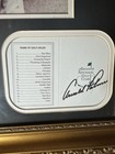 Arnold Palmer Red Cadillac Photo W  Augusta National Masters Signed Scorecard