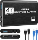Capture Card  4k Hdmi Video Capture Card  Game Capture Card  1080p 60fps Vide   