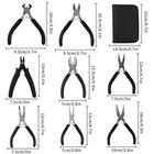 Jewelry Pliers 9pcs Jewelry Making Pliers Tools Micro Jewelry Pliers Set Jew