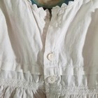 Antique Edwardian White Lace Gown Dress Slip Doll Child Baby Clothing