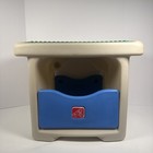 Step 2 Lego Duplo Building Blocks Table W  Storage   200 Duplos