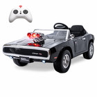 Fast   Furious Dodge Charger 12v Kids Ride On Car Battery Powered Remote Control