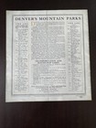 Rare 1916 One Day In Denver   s New Mountain Parks Lookout Bergen Golden Colorado