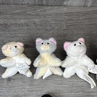 Vintage Pound Puppies Mini 3    Galoob 1995 Lot 8 Cats 8 Dogs Plush Toy Variety