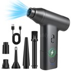 Electric Compressed Air Duster 300000rpm Cordless Cleaner Blower For Pc Computer