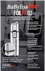 Babyliss Pro   Foilfx02    Cordless Metal Double Foil Shaver Fxfs2
