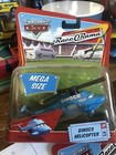 Lot Of 9 New Retired Disney Pixar Cars Race O Rama Dinoco Set Damaged King Mega