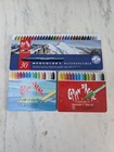 Crayon Tin Lot Of 3 Vintage Caran D ache Neocolor Wax Oil   Watersoluble