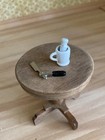 1 12 Scale New Dollhouse Miniature Men   s Bathroom 3 Piece Straight Razor Set