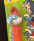 Pez  papa Smurf  Candy Dispenser Smurfs Austria New Sealed