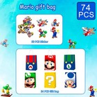 Super Mario Party Bags 74pcs Super Mario Gift Bags For Birthday Including Super