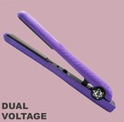 Evalectric Deep Purple Pro Classic Styler Negative Ion Ceramic Hair Flat Iron