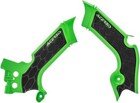 Acerbis X-grip Frame Guards Green black 2742601089 Green   Black 0505-1760