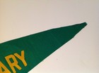 Vintage William And Mary College  Pennant  Of Williamsburg  Va  indians Mascot 