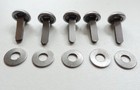 Czech Army Repro Ww2 Wwii M32-34 Egg Shell Helmet Liner Rivet Set With Washers