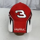 New Nascar Dale Earnhardt Signature  the Intimidator   3 Strap Back Hat Nos