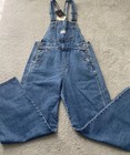 Levis Vintage Inspired Premium Overalls Bib Apron Women Size Xsmall Xs Blue Nwt