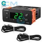 Digital Thermostat Sensor Temperature Controller Dual Sensor Switch Module 220v