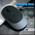 Rechargeable Wireless Bluetooth Mouse Usb Silent Ergonomic Adjustable Dpi For Pc
