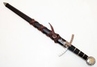 23  King Arthur Round Table Excalibur Sword Fantasy Ninja Sword Collectible New