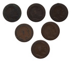 Small Collection Of X6 British Edward Vii Farthing Coins     Bulk Lot