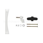 Pella Sliding Patio Door Handle W  Thumb Lock - Right Rh Xo Interior - White