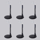 6 Pcs Doll Stand - Action Figure Stands With Expandable Waist Wire For 8 -14  Do