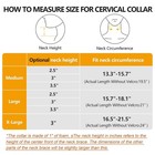 Cozyhealth Soft Foam Neck Brace - Adjustable Cervical Collar For Pain Relief