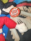Rare Vintage 9  Mighty Mouse Plush Toy Red   Blue Variant Costume Carnival Prize
