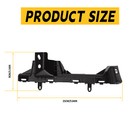 Front Bumper Reinforcement  pair Support Bracket Fit 2018-2022 Chevrolet Equinox
