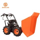 Mini Wheel Dumper Wd300d Sinolink 6 5hp 660lbs Loading Capacity